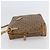 Gucci Borsa a Spalla Micro GG Supreme PVC Beige Oro 007 104 4916 Auth BA7113 D'oro - vista 3