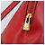 Borsa a mano CÉLINE Circle in pelle 2 in 1 rossa Auth 145769 Rosso - vista 20