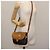 Borsa a spalla in tela a nido d'ape Christian Dior PVC nero marrone oro Auth 146582 D'oro - vista 21