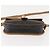 Borsa a spalla in tela a nido d'ape Christian Dior PVC nero marrone oro Auth 146582 D'oro - vista 5