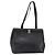 Borsa a Spalla Vala in Pelle Nera e Oro Salvatore Ferragamo Auth BA7064 Nero D'oro