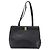 Borsa a Spalla Vala in Pelle Nera e Oro Salvatore Ferragamo Auth BA7064 Nero D'oro - vista 13