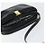Borsa a Spalla Vala Smalto Nero Oro Auth BA7055 di Salvatore Ferragamo D'oro - vista 6