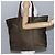 Borsa Tote PRADA in nylon khaki oro Auth ep11268 D'oro Cachi - vista 23
