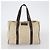 Bulgari Borsa a mano BVLGARI Logo Mania in tela 2 pezzi Beige Marrone Auth bs29563 - vista 10