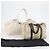 Bulgari Borsa a mano BVLGARI Logo Mania in tela 2 pezzi Beige Marrone Auth bs29563 - vista 18