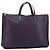 LOEWE Tote Bag aus Leder lila Silber authentisch ep11409