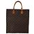 LOUIS VUITTON Borsa Sac Plat Monogram M51140 Auth LV 143141 Monogramma - vista 2
