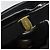Borsa a Spalla Salvatore Ferragamo Vala Smalto Nero Oro Auth 143264 D'oro - vista 18