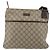 Bolsa de Ombro GG Supreme PVC Bege Prata da GUCCI 141626 Auth BA6168 - vista 13