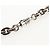 Colar de corrente de papel Chrome Hearts Ag925 18 polegadas Prata Auth 142426M - vista 10