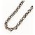 Colar de corrente de papel Chrome Hearts Ag925 18 polegadas Prata Auth 142426M - vista 3