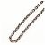 Colar de corrente de papel Chrome Hearts Ag925 18 polegadas Prata Auth 142426M - vista 7