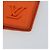 LOUIS VUITTON Aerogram Cartera Braza Monedero Largo Naranja M81153 Auth BA6692 - vista 7