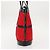 SAINT LAURENT Tote Bag aus emailliertem Nylon Rot Silber Auth BA7096 - Ansicht 4