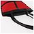 SAINT LAURENT Tote Bag aus emailliertem Nylon Rot Silber Auth BA7096 - Ansicht 6