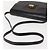 Bolso de Hombro de Cuero Negro y Dorado GUCCI 004 33 0241 Auth BA7133 - vista 7