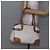 Borsa a mano Gancini in pelle avorio e oro Auth 147963 di Salvatore Ferragamo D'oro Crudo - vista 19