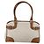 Borsa a mano Gancini in pelle avorio e oro Auth 147963 di Salvatore Ferragamo D'oro Crudo - vista 2