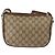 Borsa Sherry Line GG Supreme Web di GUCCI in PVC beige e oro 89 02 032 Auth 146615 D'oro - vista 3