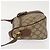 Borsa Sherry Line GG Supreme Web di GUCCI in PVC beige e oro 89 02 032 Auth 146615 D'oro - vista 5