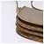 Céline Bolsa de Ombro em Lona Macadam CELINE PVC Bege Ouro Auth 146716 Dourado - vista 10