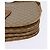 Céline Bolsa de Ombro em Lona Macadam CELINE PVC Bege Ouro Auth 146716 Dourado - vista 11