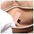 Céline Bolsa de Ombro em Lona Macadam CELINE PVC Bege Ouro Auth 146716 Dourado - vista 21