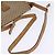Céline Bolsa de Ombro em Lona Macadam CELINE PVC Bege Ouro Auth 146716 Dourado - vista 7