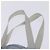 PRADA Tote Bag aus Nylon hellblau silber authentisch 147999 - Ansicht 8