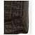 FENDI Borsa Tote Mamma Baguette in Tela Zucca Nera Argento Marrone Auth 145493 Nero - vista 15