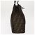 FENDI Borsa Tote Mamma Baguette in Tela Zucca Nera Argento Marrone Auth 145493 Nero - vista 3