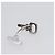 LOUIS VUITTON Gemelli Cufflinks Cuffs metallo M65043 LV Auth 145321 Argento - vista 19
