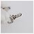 LOUIS VUITTON Gemelli Cufflinks Cuffs metallo M65043 LV Auth 145321 Argento - vista 21