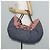 Borsa Tote CHANEL con catena Denim Blu Argento CC Auth 142514V - vista 27
