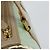 Sac à main en toile Zucchino FENDI or vert clair Auth 144431 Doré - vue 10