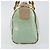 Sac à main en toile Zucchino FENDI or vert clair Auth 144431 Doré - vue 4