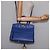 Borsa a mano in pelle Gancini Studio Salvatore Ferragamo 2 in 1 Blu Oro Auth 144870 D'oro - vista 23