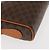 Céline Borsa a Spalla in Tela Macadam CELINE PVC Marrone Oro Auth 148213 D'oro - vista 15