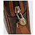 Céline Borsa a Spalla in Tela Macadam CELINE PVC Marrone Oro Auth 148213 D'oro - vista 8