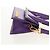 Mini borsa a mano in pelle 2 in 1 Jacquemus viola oro Auth 128506M D'oro Porpora - vista 4