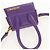 Mini borsa a mano in pelle 2 in 1 Jacquemus viola oro Auth 128506M D'oro Porpora - vista 6