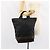 Borsa a mano FENDI in nylon nero e oro Auth ep11468 D'oro - vista 20