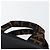 Borsa a mano FENDI in nylon nero e oro Auth ep11468 D'oro - vista 8