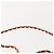 CHANEL Borsa a Spalla Matelassé in Pelle di Agnello Rossa Oro CC Auth 147088 Rosso D'oro - vista 14