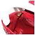 CHANEL Borsa a Spalla Matelassé in Pelle di Agnello Rossa Oro CC Auth 147088 Rosso D'oro - vista 23