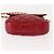 CHANEL Borsa a Spalla Matelassé in Pelle di Agnello Rossa Oro CC Auth 147088 Rosso D'oro - vista 5