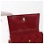 CHANEL Borsa a Spalla Matelassé in Pelle di Agnello Rossa Oro CC Auth 147088 Rosso D'oro - vista 8