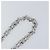 LOUIS VUITTON Cintura a Spalla in Catena Metal 23,2"" Argento LV Auth 150649 - vista 5