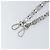 LOUIS VUITTON Cintura a Spalla in Catena Metal 23,2"" Argento LV Auth 150649 - vista 7
